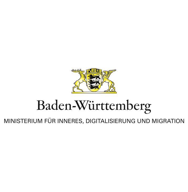 Logo Baden-Württemberg Ministerium für Inneres, Digitales und Migration